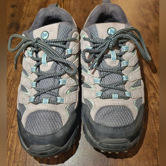 Merrell Moab Vent 2 Dry Drizzle Mint  Women’s Trail Hiking Shoes Size 8 - Picture 2 of 12